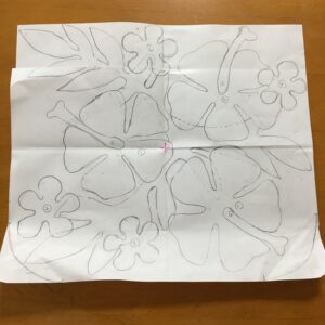 アップリケの下絵